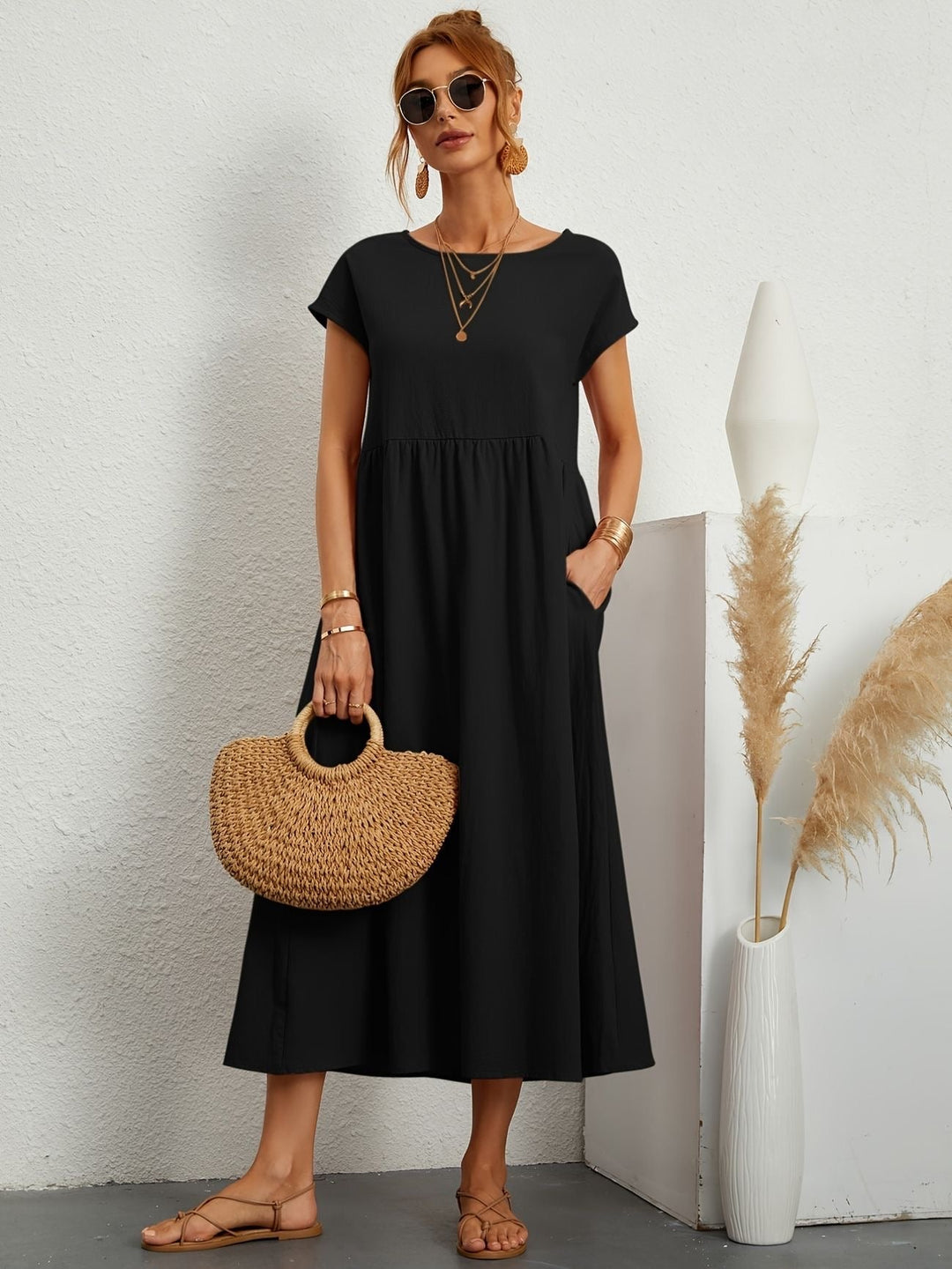 Luayama | Robe de loisirs décolletée