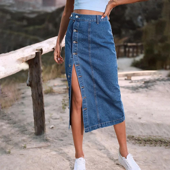 Laarana | Jupe en jean élégante pour femmes