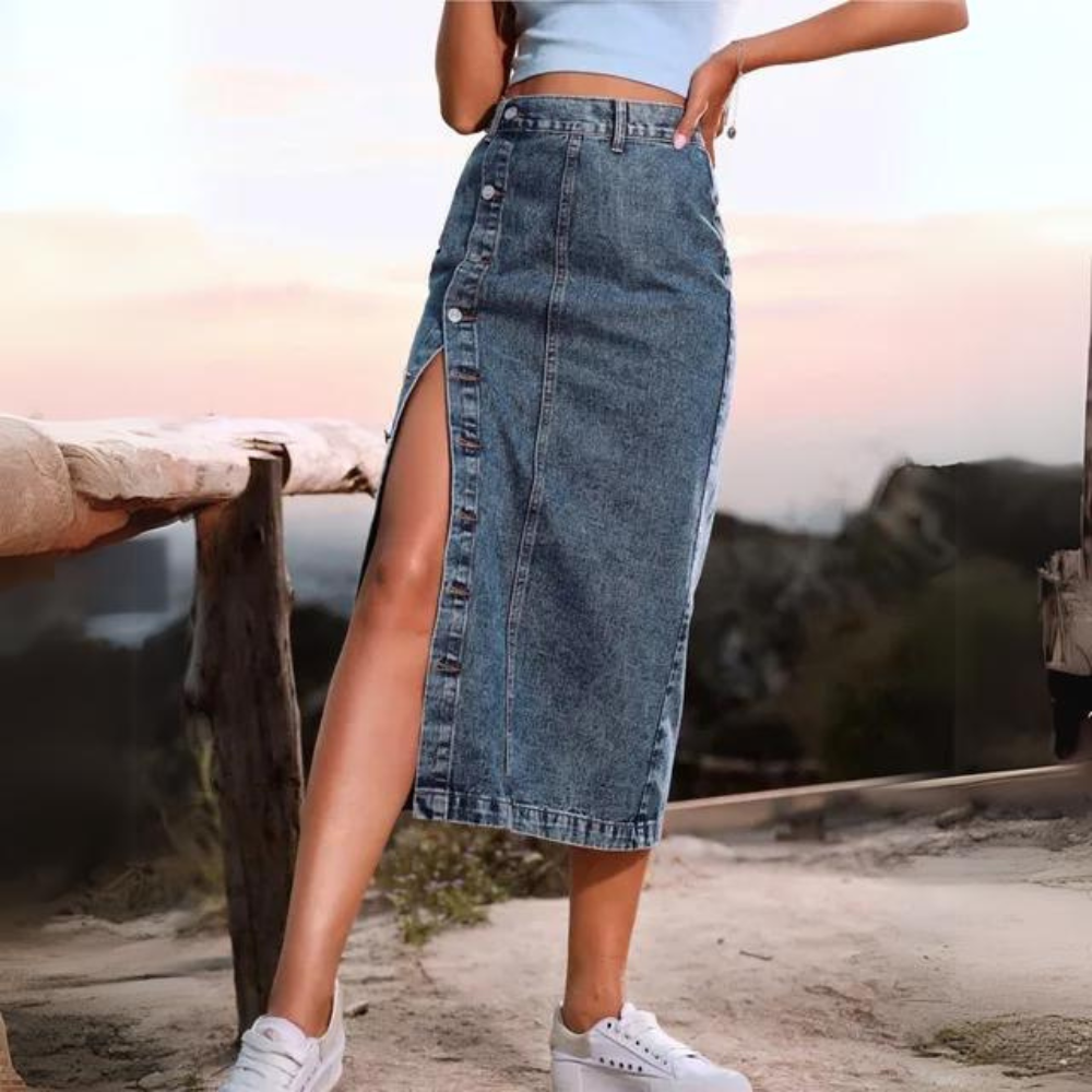 Laarana | Jupe en jean élégante pour femmes