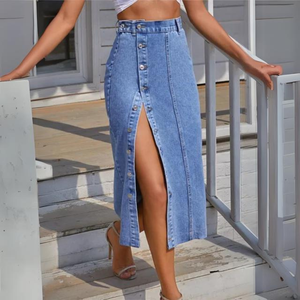 Laarana | Jupe en jean élégante pour femmes