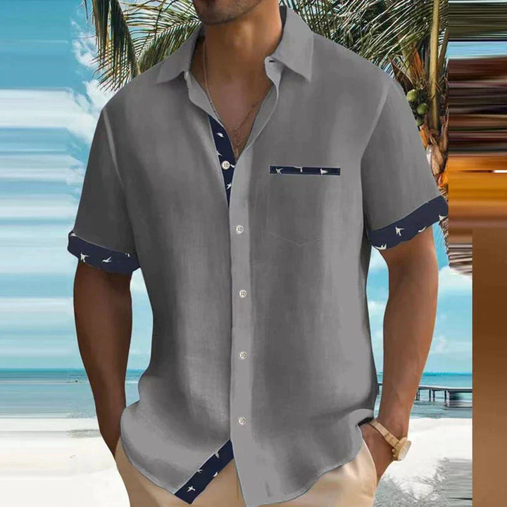 Roanas | Charmante chemise d'été au tissu léger et au design brise de mer