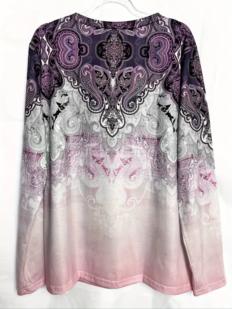 Roaynela | T-shirt fleuri élégant pour femmes