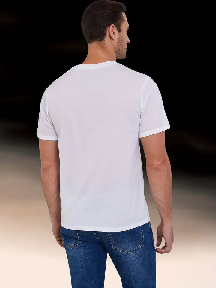 Soinar | T-Shirt Henley Élégant pour Hommes