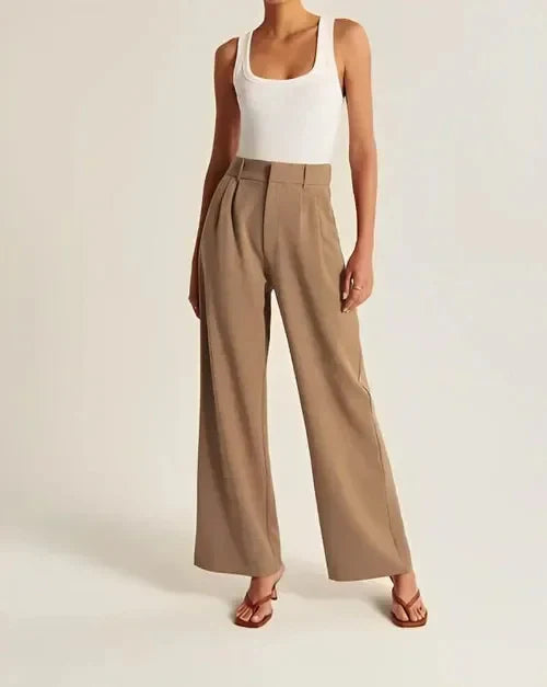 Moaynexa | Chino Évasé Élégant pour Femmes