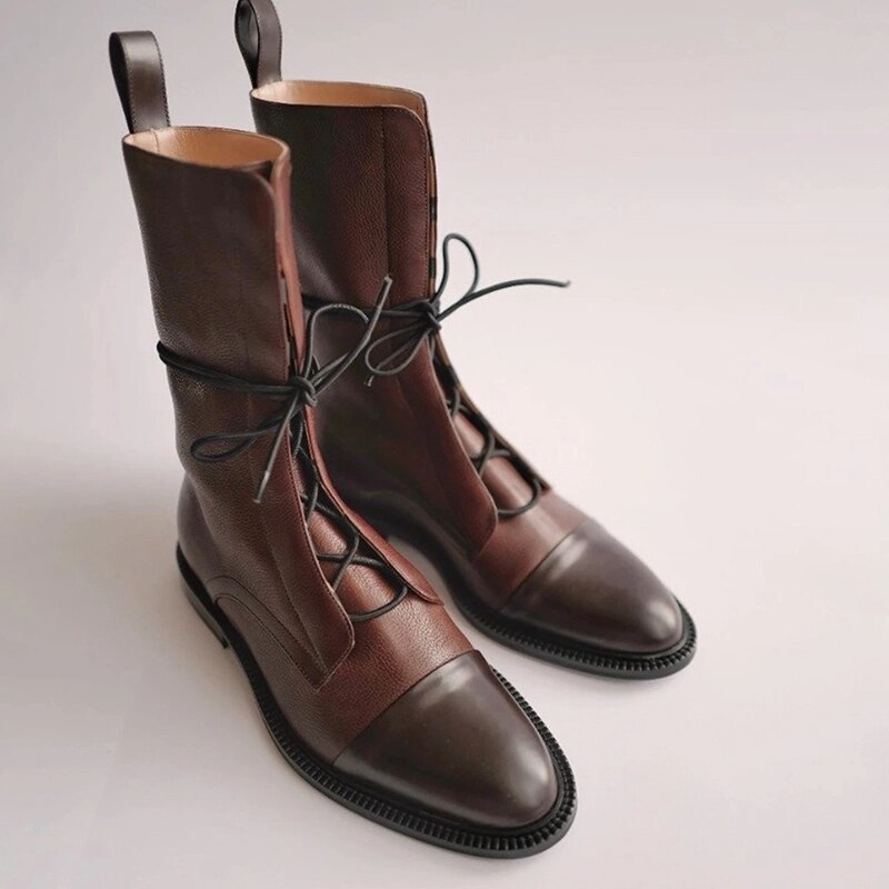 Saoraela | Bottines classiques en cuir vegan pour femmes