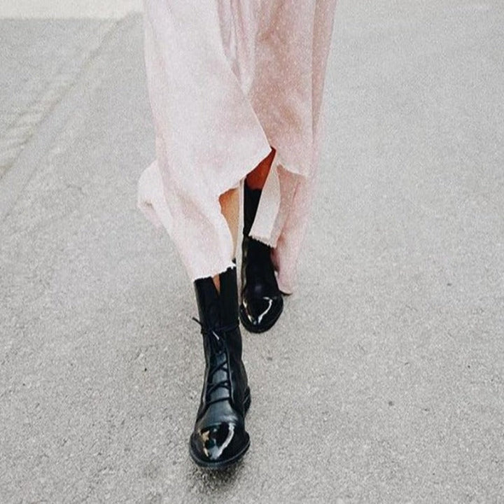 Saoraela | Bottines classiques en cuir vegan pour femmes