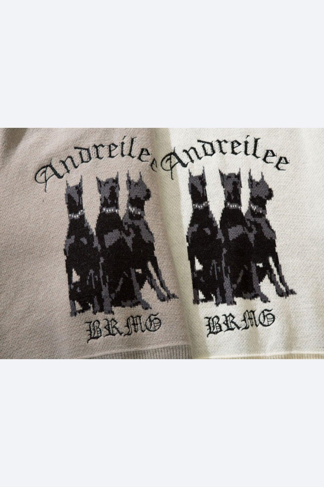 Riinal | Pull imprimé chien pour homme