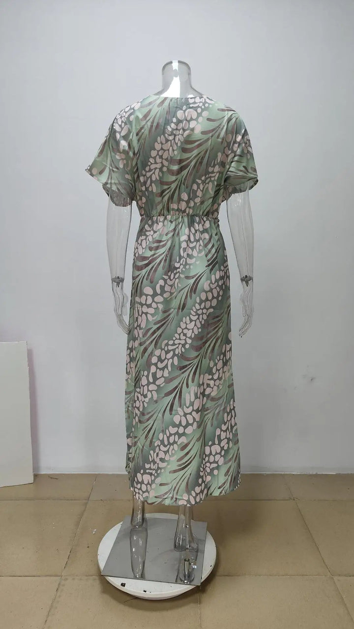 Varia | Robe de soirée élégante imprimée pour femmes