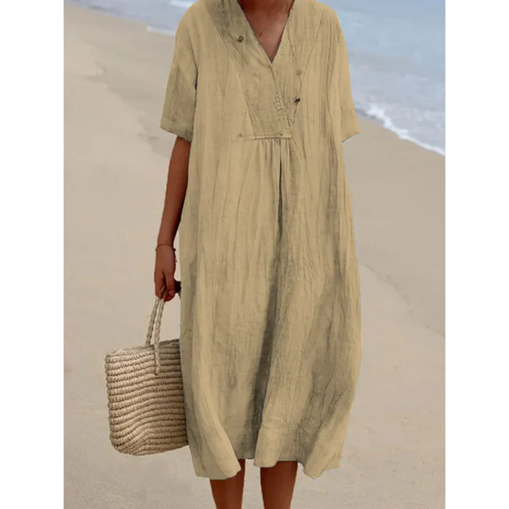 Muorana de plage midi fluide pour femmes - Ruth