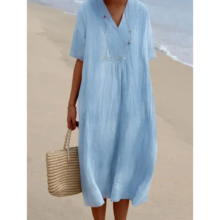 Muorana de plage midi fluide pour femmes - Ruth