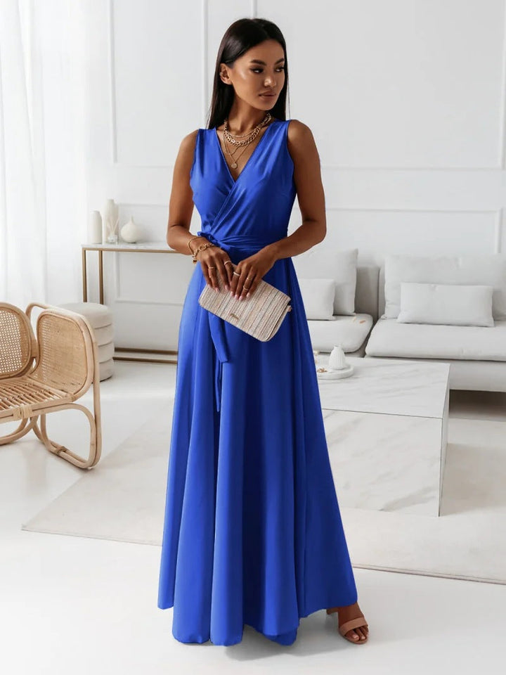 Veettama | Robe col V pour femme