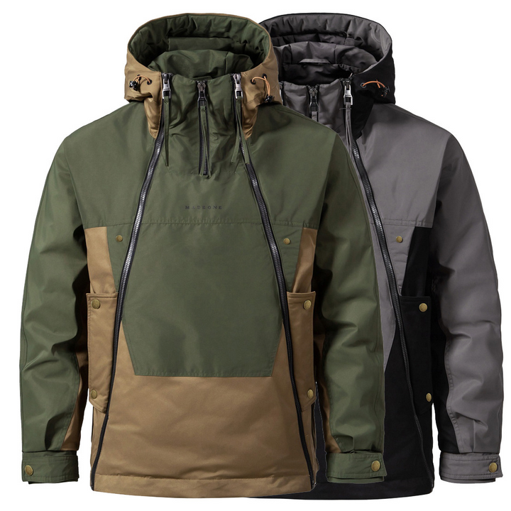 Leiran | Hiver design fonctionnel à double zip