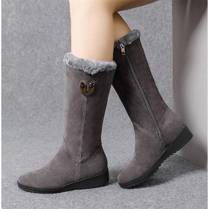 Maria | Bottes élégantes avec fourrure