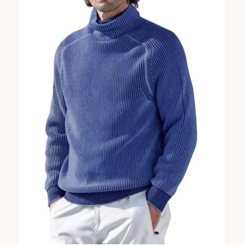 Luosias | Pull chaud avec col pour hommes