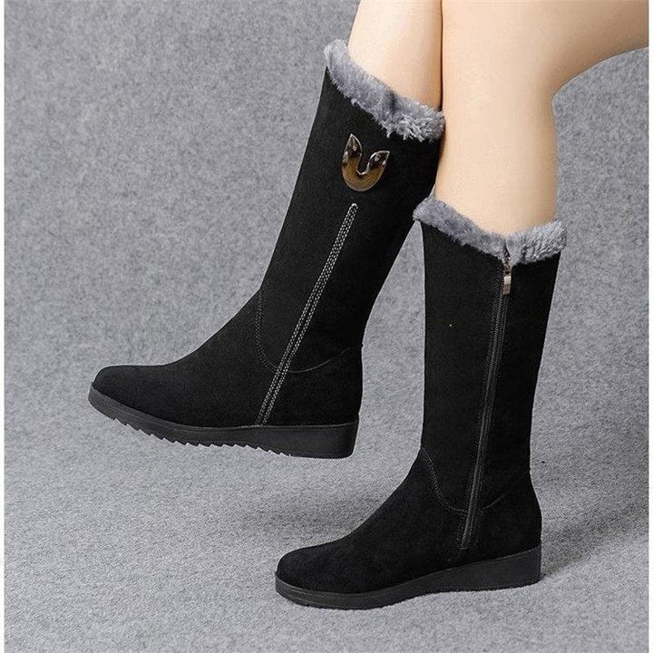Maria | Bottes élégantes avec fourrure