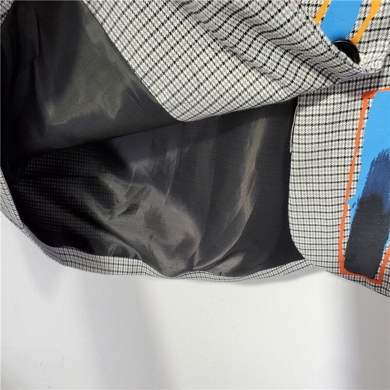 Muenama | Blazer surdimensionné avec texte