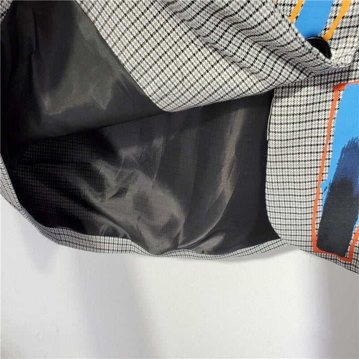 Muenama | Blazer surdimensionné avec texte