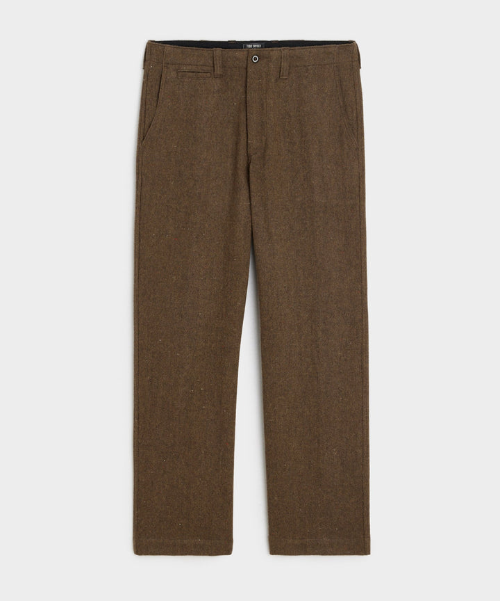 Reayner | Pantalon Relaxé en laine Donegal pour homme