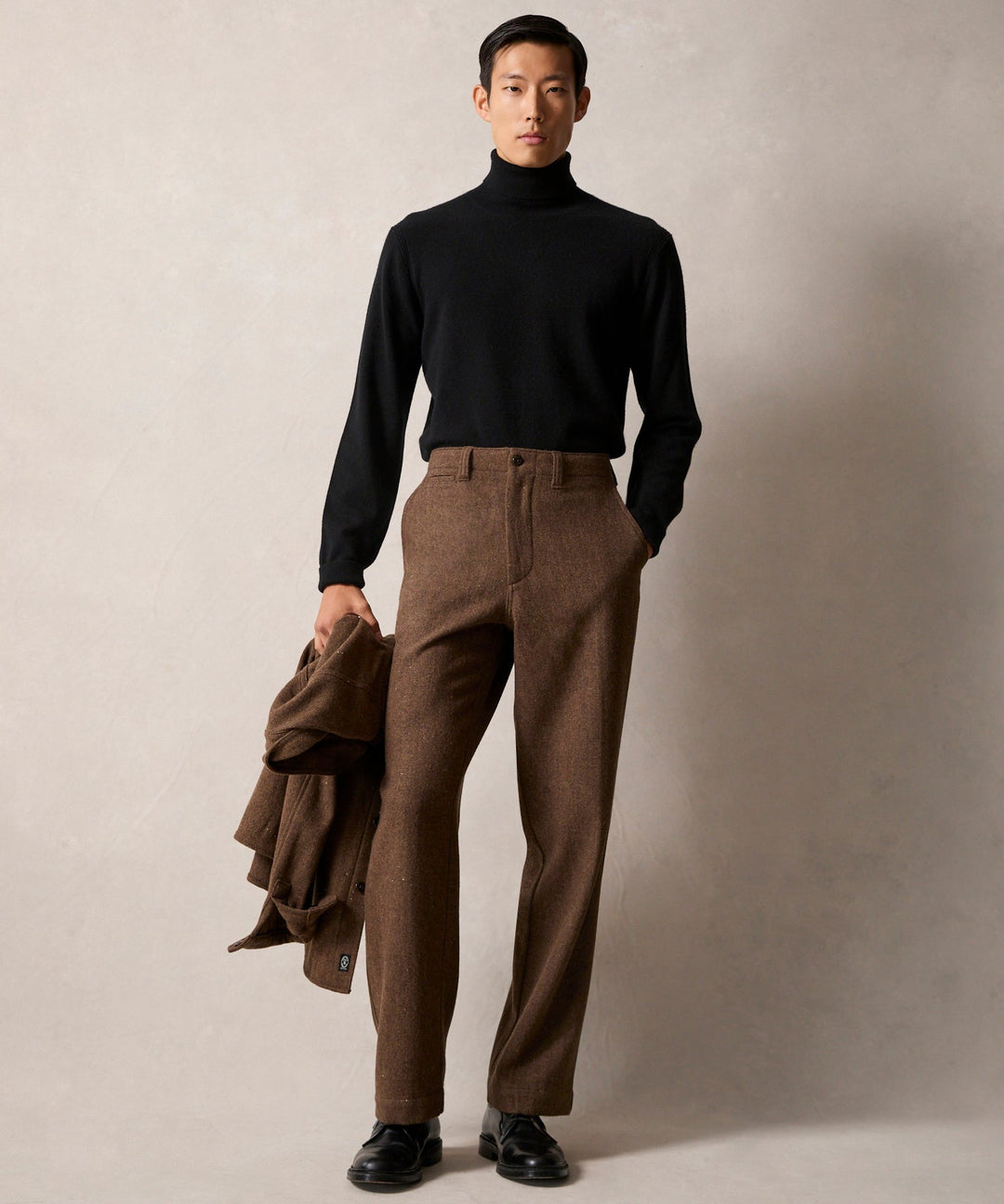 Reayner | Pantalon Relaxé en laine Donegal pour homme