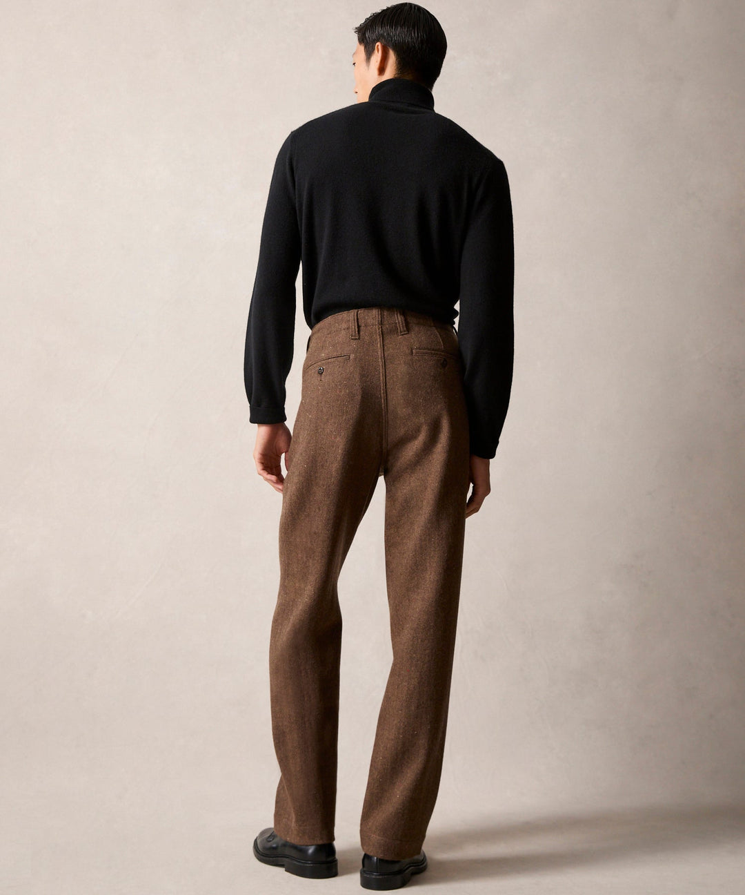 Reayner | Pantalon Relaxé en laine Donegal pour homme