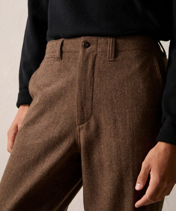 Reayner | Pantalon Relaxé en laine Donegal pour homme