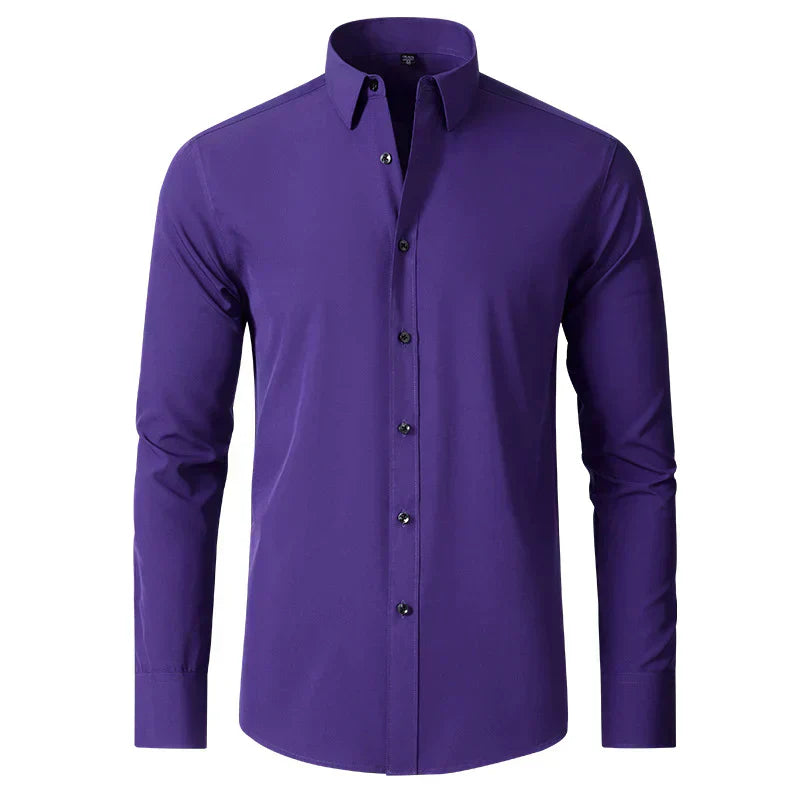 Niunar | Blouse infroissable et élégante pour hommes