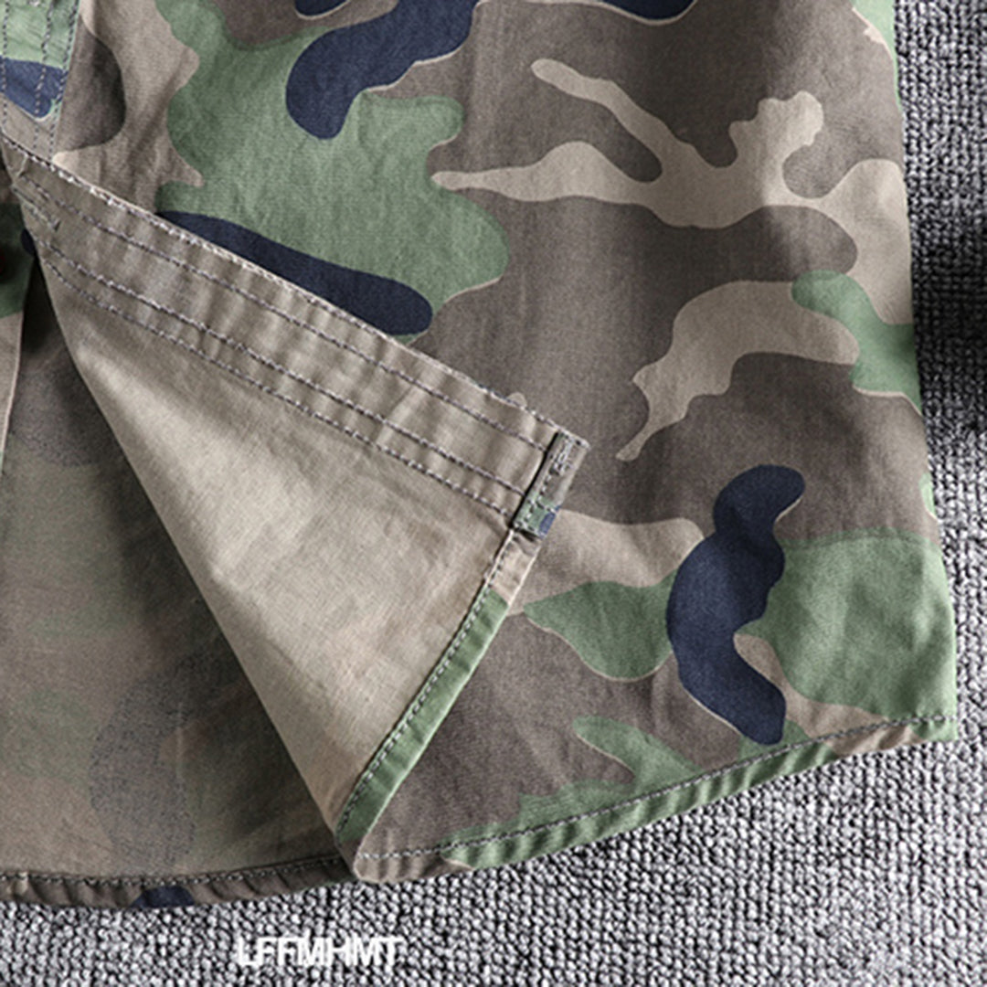 Veenan | Chemise à manches longues camouflage pour hommes