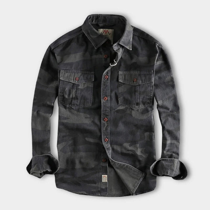 Veenan | Chemise à manches longues camouflage pour hommes