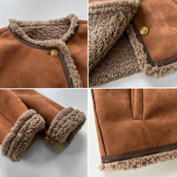 Maenasa | Veste de charme d'hiver en daim luxueux