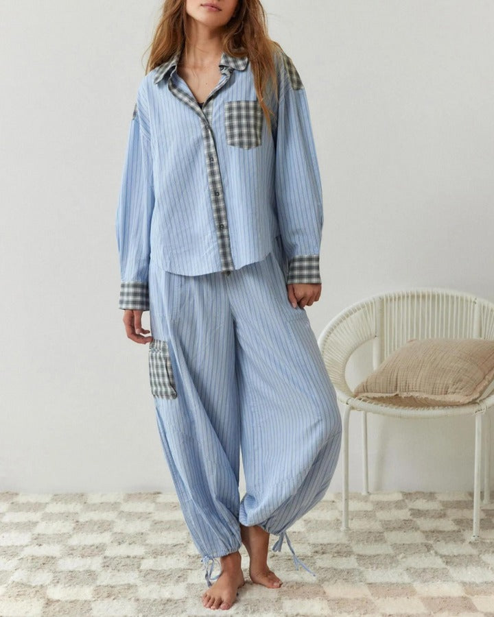 Oelleama | Ensemble pyjama deux pièces