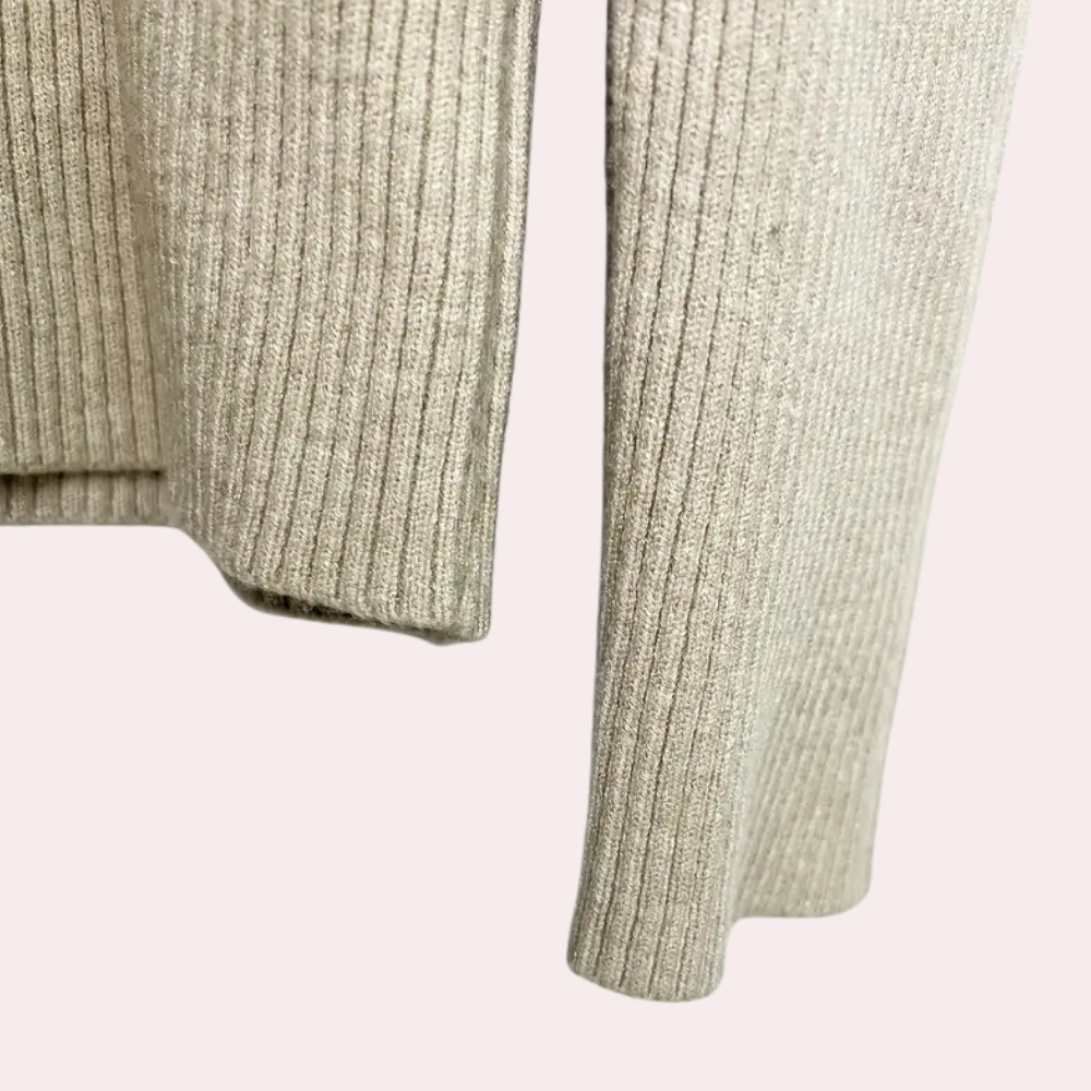 Oiraxa | Pull côtelé élégant femme