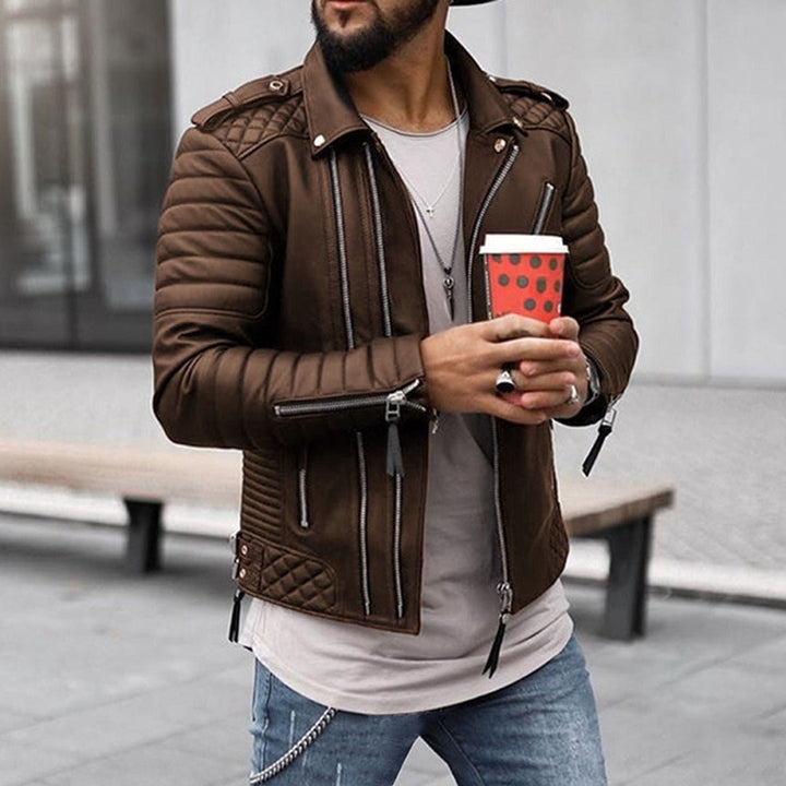 Leevas | Veste en cuir légère pour homme