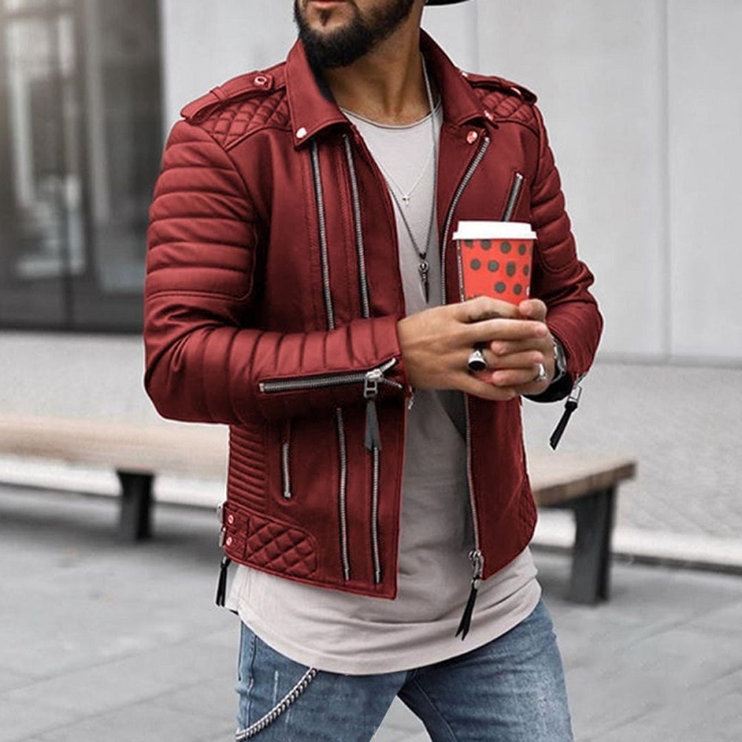 Leevas | Veste en cuir légère pour homme