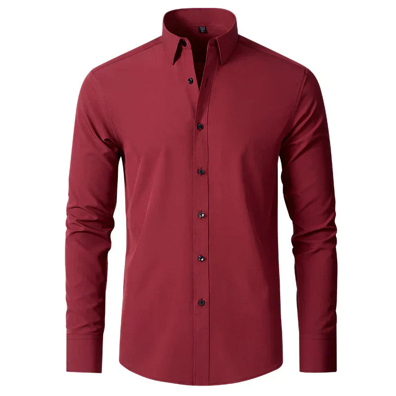 Niunar | Blouse infroissable et élégante pour hommes
