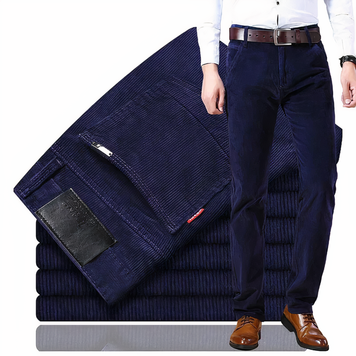 Niosial | Jeans en velours côtelé à coupe droite