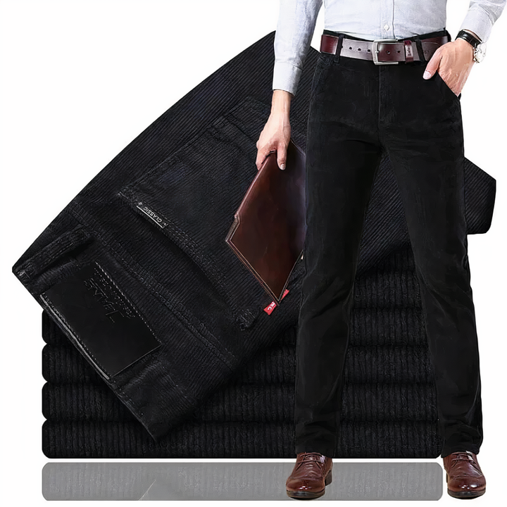 Niosial | Jeans en velours côtelé à coupe droite