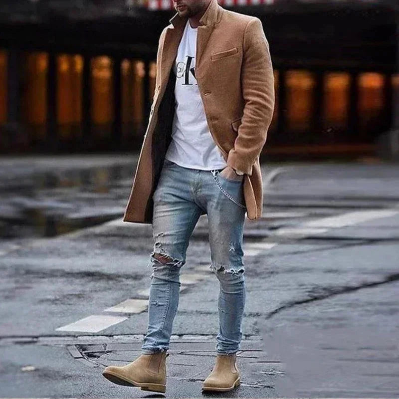 Ooraem | Manteau Élégant Tendance Automne pour Homme