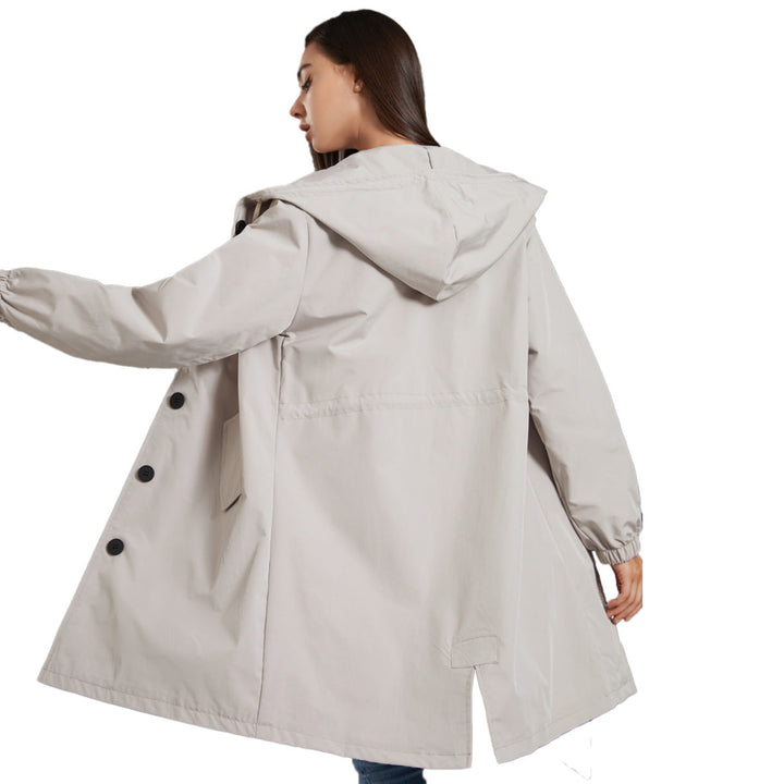 Laenama | Veste imperméable avec capuche pour femmes