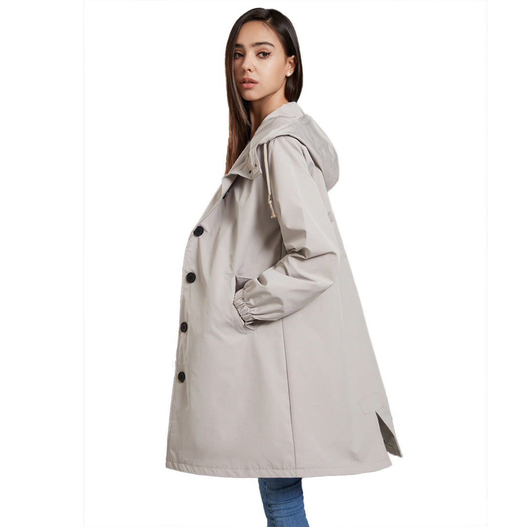 Laenama | Veste imperméable avec capuche pour femmes