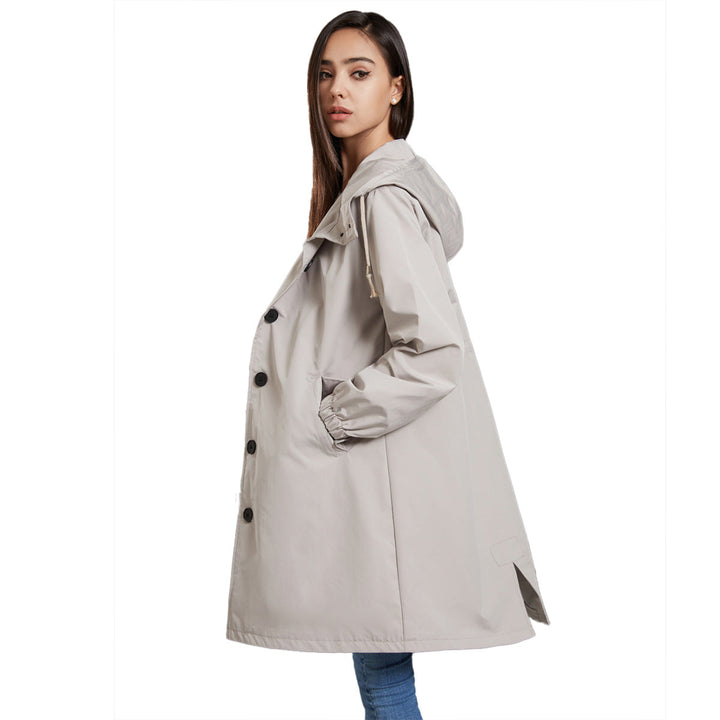 Laenama | Veste imperméable avec capuche pour femmes