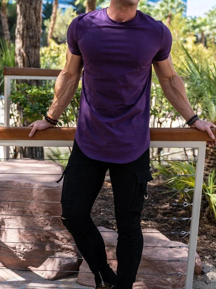 Aarar | T-shirt athlétique sculptant pour hommes