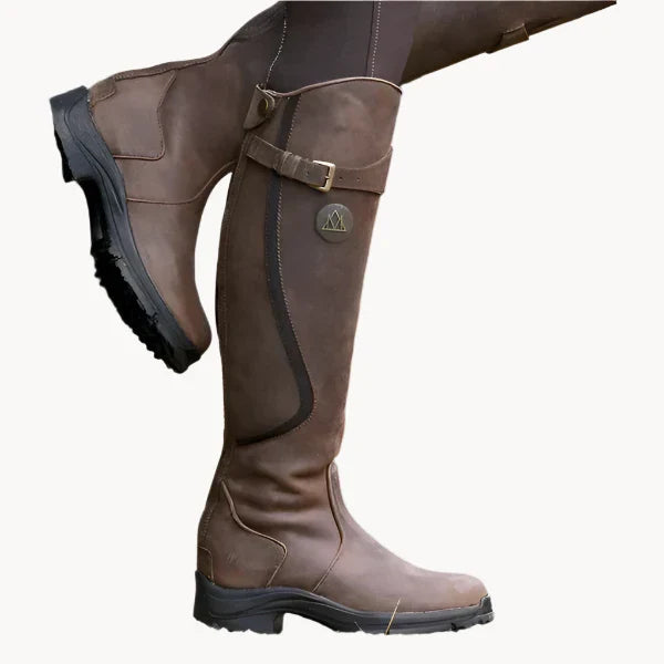 Roorana | Bottes élégantes avec ceinture pour femmes