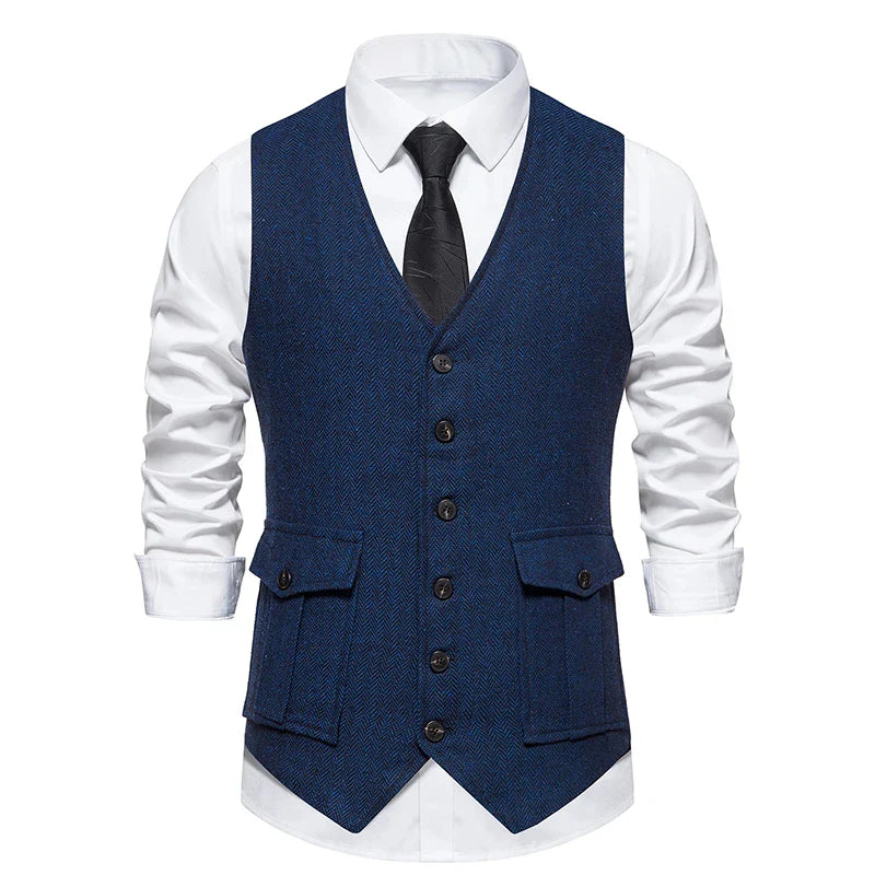 Neevar | Élégant Gilet Formelle pour Hommes