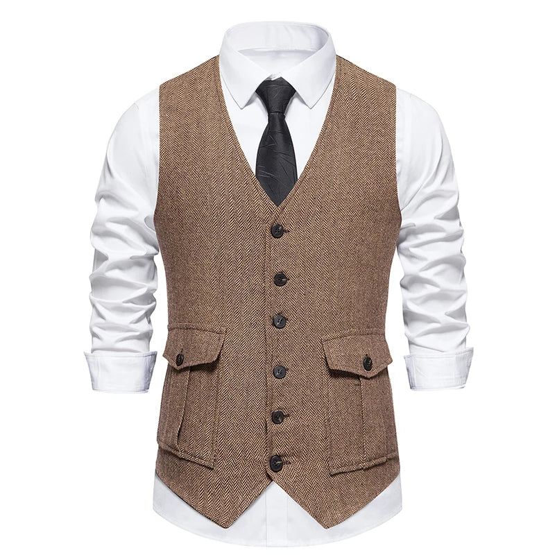 Neevar | Élégant Gilet Formelle pour Hommes