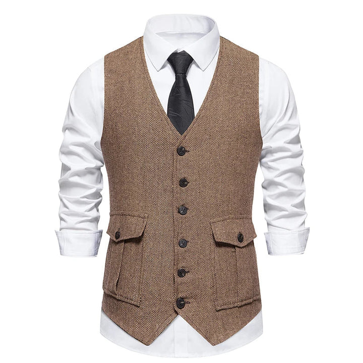 Neevar | Élégant Gilet Formelle pour Hommes