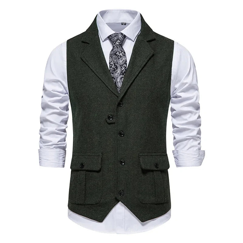 Neevar | Élégant Gilet Formelle pour Hommes