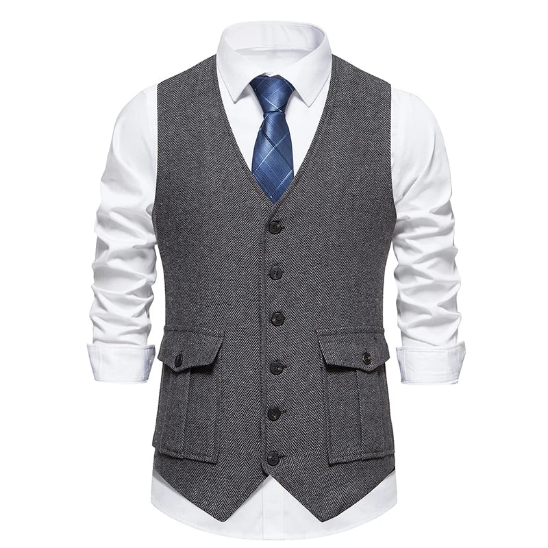 Neevar | Élégant Gilet Formelle pour Hommes