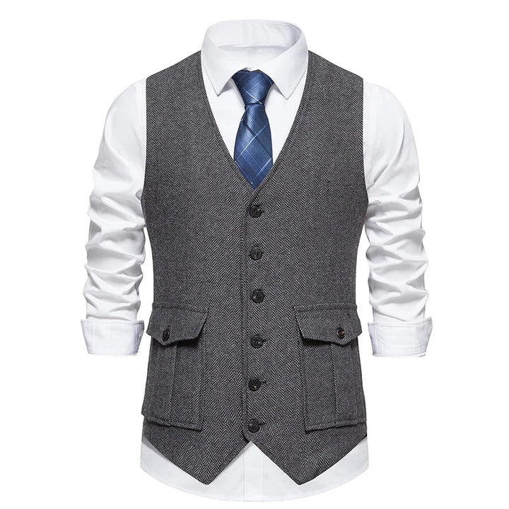 Neevar | Élégant Gilet Formelle pour Hommes