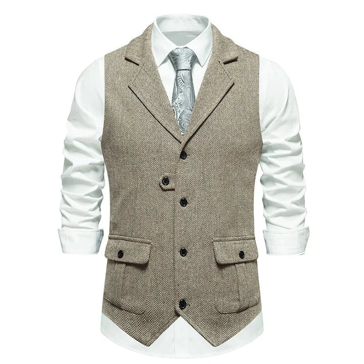 Neevar | Élégant Gilet Formelle pour Hommes
