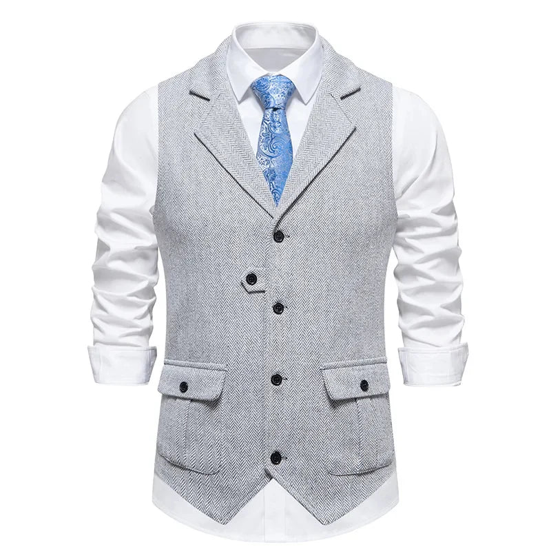 Neevar | Élégant Gilet Formelle pour Hommes